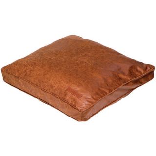 Jax and Bones Faux Leather Dog Pillow