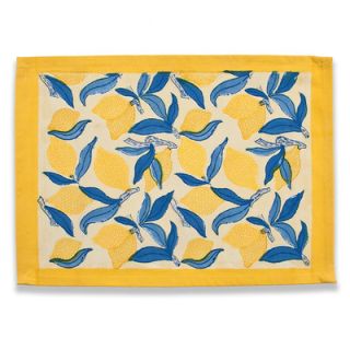 Couleur Nature Lemon Tree Blue Yellow Tea Towel (Set of 3)