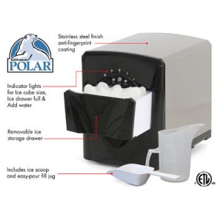 Greenway Polar Stainless Steel Portable Ice Maker
