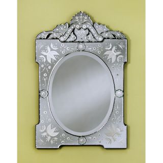 Venetian Gems 31 H x 19 W Gemma Medium Wall Mirror