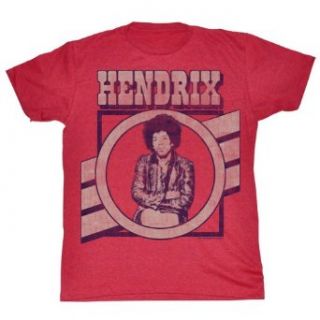 Jimi Hendrix   Mens Ripping It Up T Shirt Music Fan T Shirts Clothing
