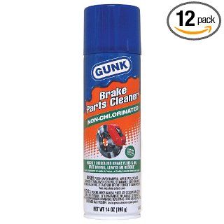 Gunk M705 12PK Non Chlorinated Brake Cleaner   14 oz., (Case of 12) Automotive