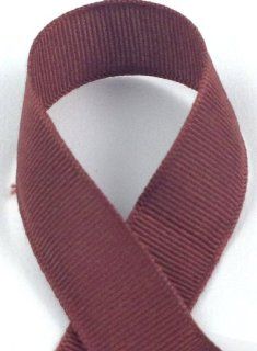 Schiff Ribbons 705 1/8 1/8 Inch Grosgrain Rayon and Cotton Ribbon, 30 Yard, Redwood