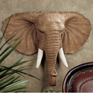 Design Toscano Lord Earl Houghtons Elephant Wall Décor