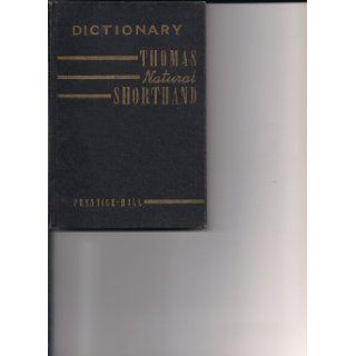 Dictionary Thomas natural Shorthand Books