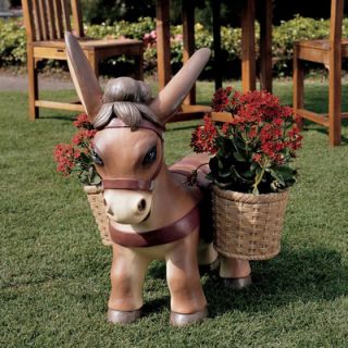 Design Toscano Pancho the Burro Planter Sculpture