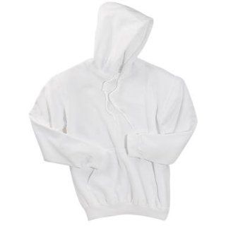 NEW Gildan   Hooded Sweatshirt White 2XL Clothing