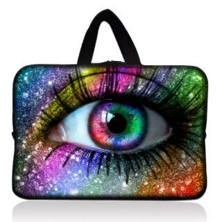 Colorful Eye 7" Tablet Sleeve Bag Cover Case Pouch with Handle for 7" 8" Barnes & Noble Nook Tablet/ Acer Iconia A100 A110 Tablet Computers & Accessories