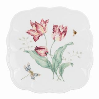 Butterfly Meadow Square Accent Plate