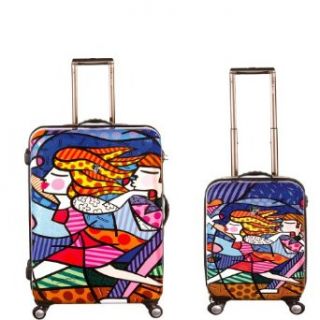 Heys Britto Love Blossoms 22" and 30" Spinner 2PC set B707 ProTwin Clothing