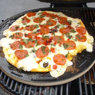 Primo Grills Pizza Baking Stone for Extra Large Oval Grill or Kamado