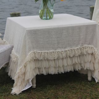 Couture Dreams Chichi Square Linen Tablecloth