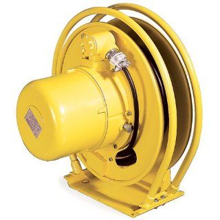 Woodhead 92735 Cable Reel With Cable, Heavy Duty, 7lb Retraction Weight, 8 Gauge Wire, 3 Conductors, 35A Current, 85ft Cable Length