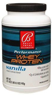 Bally Performance Vanilla Whey Protein Protein, 32.02 Ounce Container Health & Personal Care