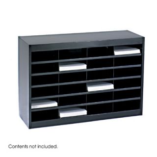 Safco Products Steel Literature Organizer with 24 Letter Size