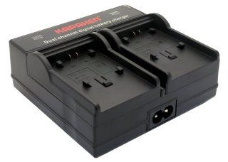 Kapaxen Dual Channel Battery Charger for Canon BP 709 BP 718 BP 727 BP 745  Camcorder Batteries  Camera & Photo