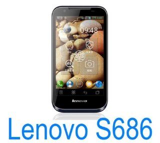 4.3" Unlocked Lenovo S686 Dual SIM WCDMA+GSM 1.2G Cell Phone Android Smartphone Cell Phones & Accessories
