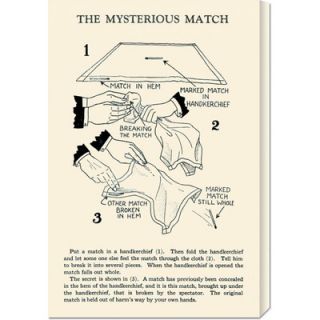 Global Gallery The Mysterious Pencil by Retromagic Stretched Canvas