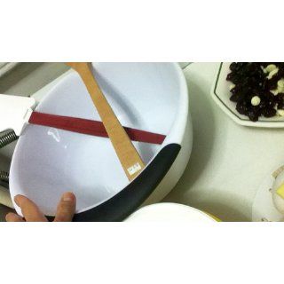 OXO Good Grips 3 Quart Mixing Bowl, White/Black Kitchen & Dining