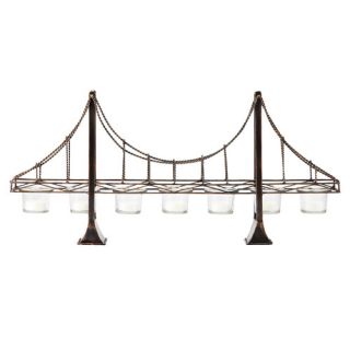 Brooklyn Bridge Iron/Glass Tealight