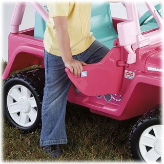 Fisher Price Power Wheels 12V Barbie Jammin Jeep Wrangler