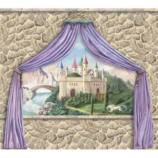 Walls Enchanted Kingdom Castle Canopy Wall Mural