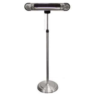 Tall Adjustable Electric Infrared Heat Lamp with Led Lights
