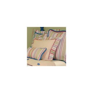 Doodlefish Safari Embroidered Throw Pillow