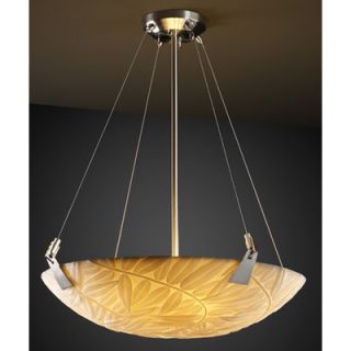 Justice Design Group Porcelina 3 Light Inverted Pendant