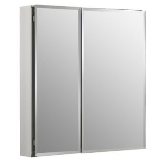 Kohler Double Door 25W X 26H X 5D Aluminum Cabinet with Mirrored