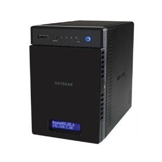 NETGEAR RN31400 100NAS ReadyNAS 314 4 Bay Diskless System Network Storage   Intel Atom 2.10 GHz   NEW   Retail   RN31400 100NAS Computers & Accessories
