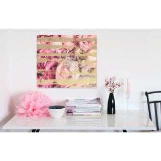 Oliver Gal Fields Of Rose Canvas Wall Art