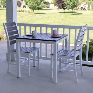 Elan Furniture Loft 30x30 Outdoor Bistro Set