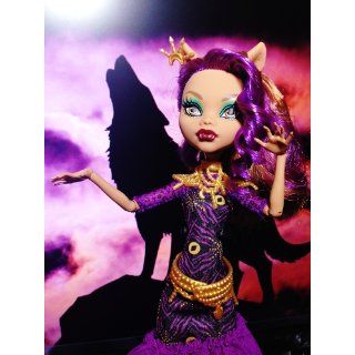 Monster High Frights, Camera, Action Black Carpet Clawdeen Wolf Doll Toys & Games