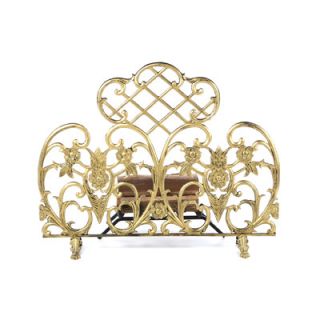 Uniflame Corporation Antique Gold Fireplace Screen