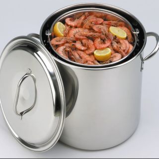 King Kooker Stock Pot and Basket with Lid
