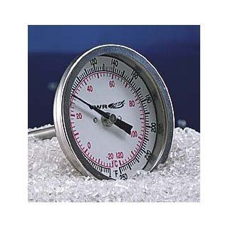 106 mm (43/16") Stem Length   VWR Dual Scale Bi Metal Dial Thermometers   Model 61160 690 Health & Personal Care