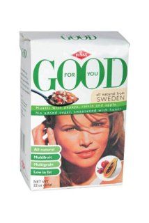 Finax Good For You Muesli   Papaya, Raisin, Apple, 22 Ounce Package  Granola Breakfast Cereals  Grocery & Gourmet Food