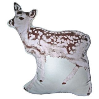 Large Organic Cotton Fawn Cushion