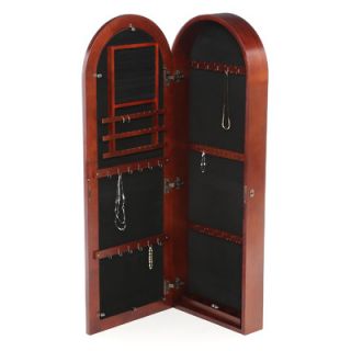 Wildon Home ® Fenwick Wall Mounted Jewelry Armoire with Mirror
