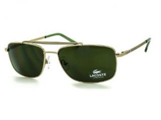 Lacoste Men 714 Gold Sunglasses Clothing