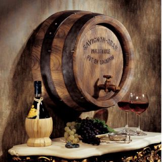 Design Toscano French Wine Barrel Wall Sculpture