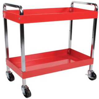 Shelf Service Cart with Dual Handles