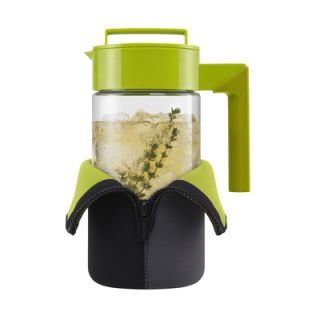Takeya 40 Oz Tea Maker with Jacket and Handle in Olive