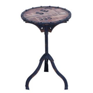 Woodland Imports Industrial End Table