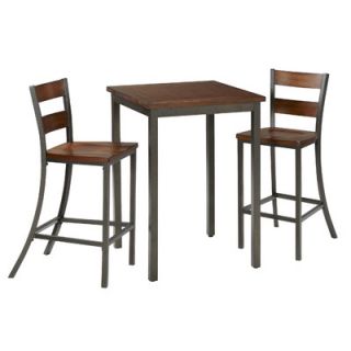 Home Styles Cabin Creek Pub Table with Optional Stools