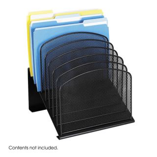 Mesh Desk Organizer, Eight Sections, 11.25 Wide