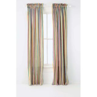 Pine Cone Hill Rainbow Cotton Rod Pocket Curtain Single Panel