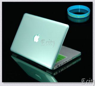 Macboook Case_Green Crystal Hard Case Cover for NEW Macbook PRO 13.3" (A1278) Aluminum Unibody Computers & Accessories