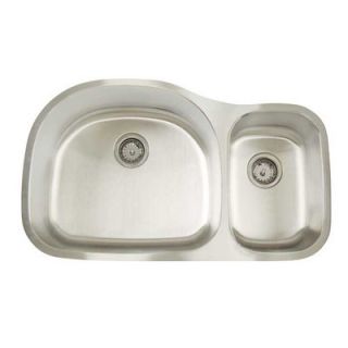 Artisan Sinks Premium Series 35 x 20.75 Double Bowl Undermount